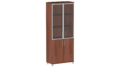 Шкаф для со стеклом в алюм. раме Пр.Ш-2СТА Премиум